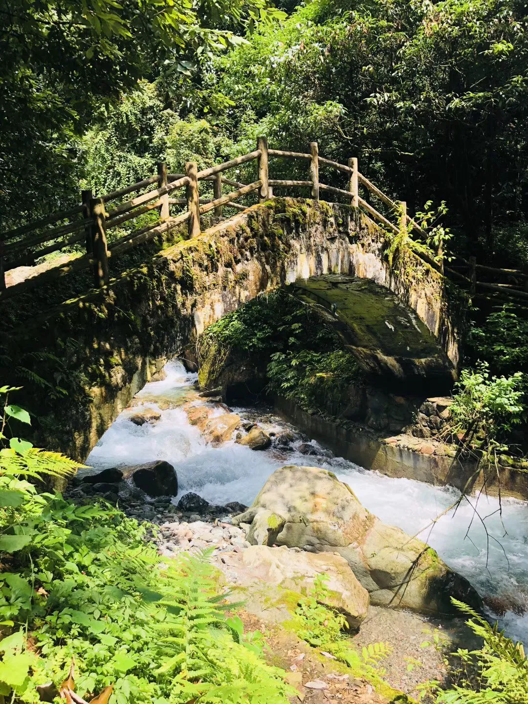 福州首条温泉主题水街开放 整条溪都是温泉水